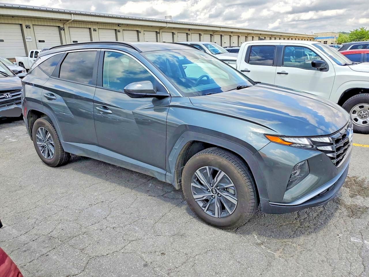 Hyundai Tucson Blue 2024 3