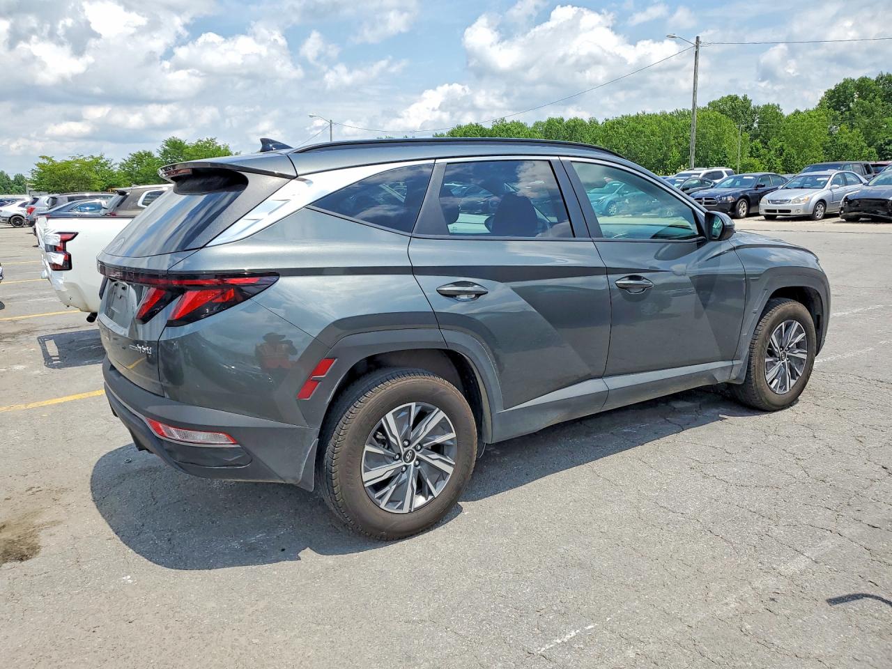 Hyundai Tucson Blue 2024 2